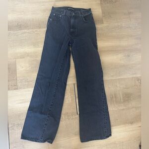 Denim Forum Black Jeans Wide Leg